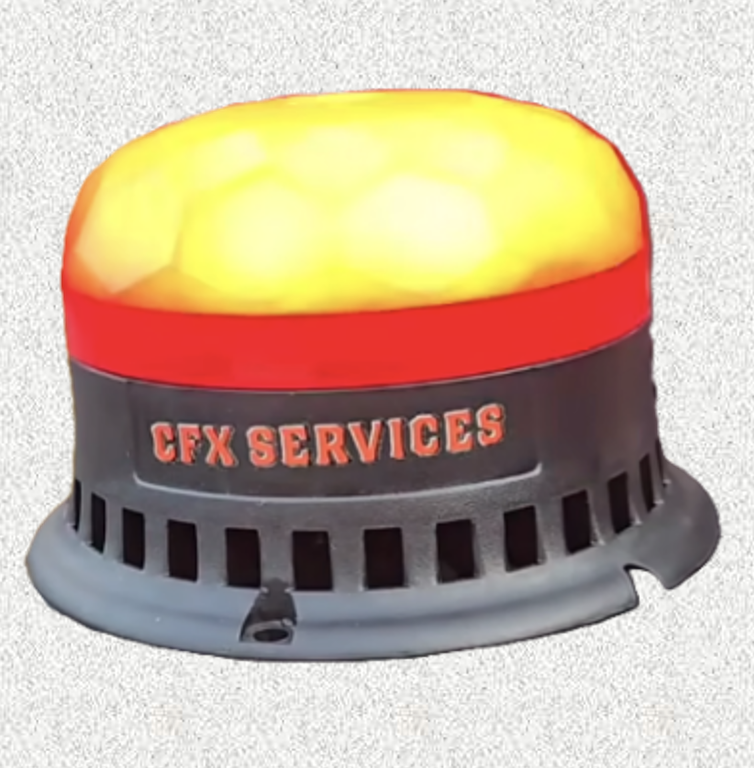 alarme visuelle et sonore